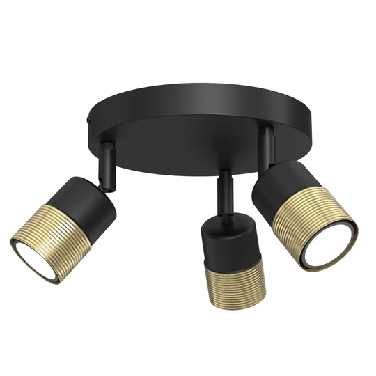Abrahamsville 3-Light 20cm Ceiling Spotlight