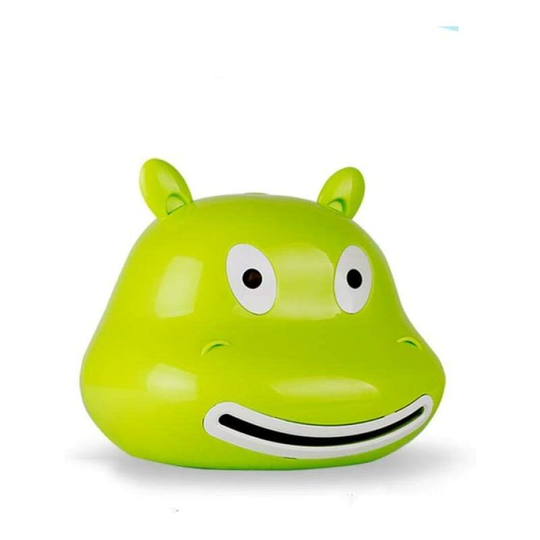 Creative Hippo Shape Wall Mounted Bathroom Tissue Box Without Punching Leak Proof