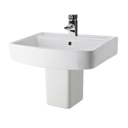 Bliss 52cm Semi Pedestal Sink