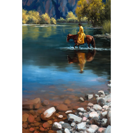 Shallow Crossing - Wrapped Canvas Graphic Art