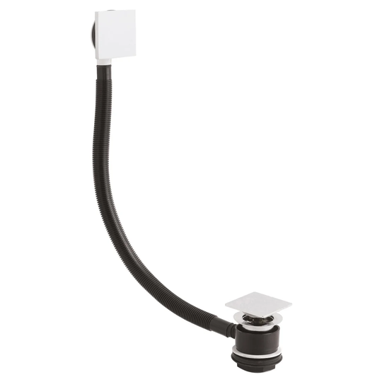 Square Sprung 7cm Push Button Waste