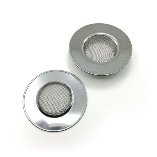 2-piece Filter Screen Dairy Screen Slimming Screen Drain Schedule Anti-Locking Floor Leaks Sink Sink Filter Drain Plug, Suitable for Most Sinks