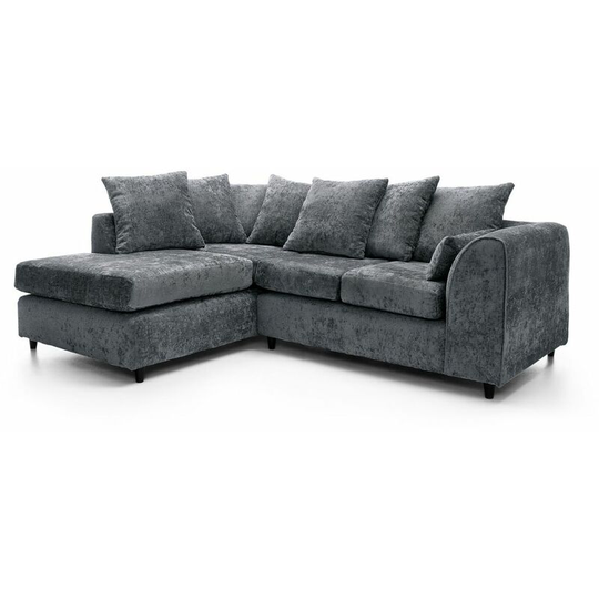 Keria Left Hand Facing Corner Sofa - Grey