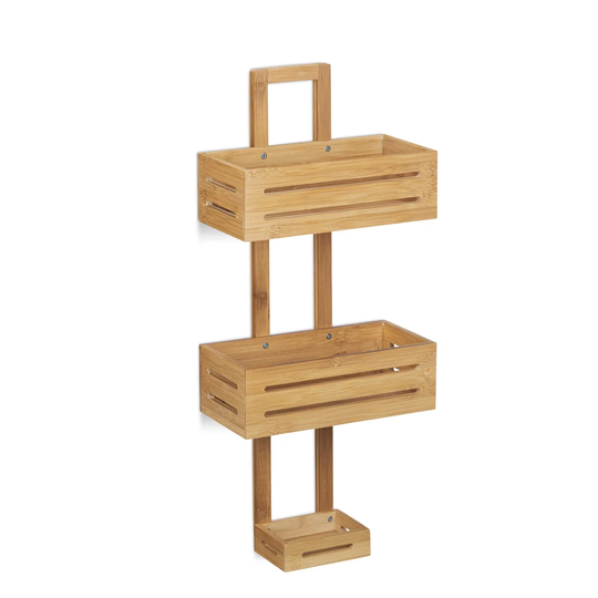Kent Bamboo Wall Mounted Shower Caddy