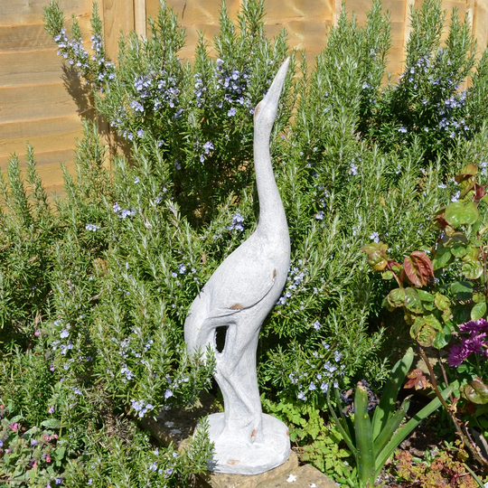 Cortes Egret Statue