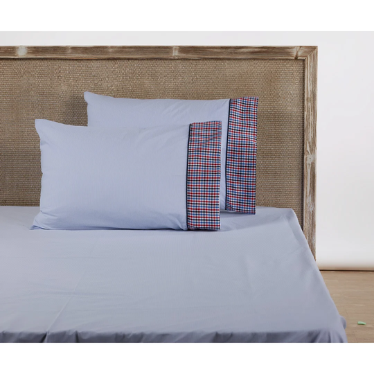 Borja Borja 200 Thread Count No Pattern and Not Solid Color 100% Cotton Pillowcase