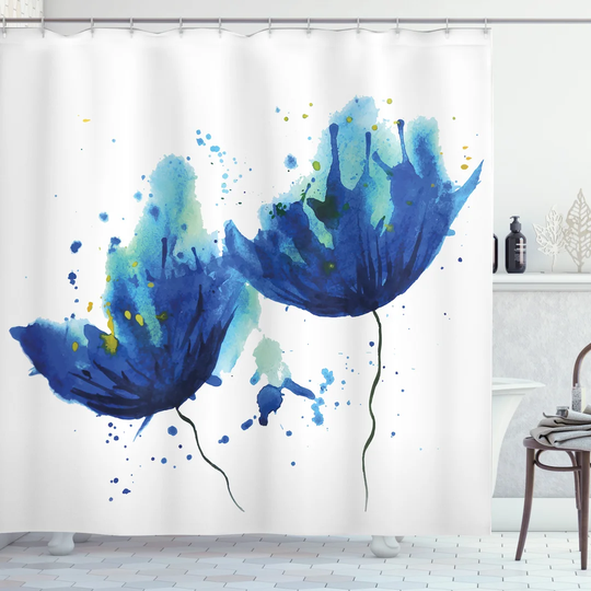 Bana Polyester Shower Curtain Set