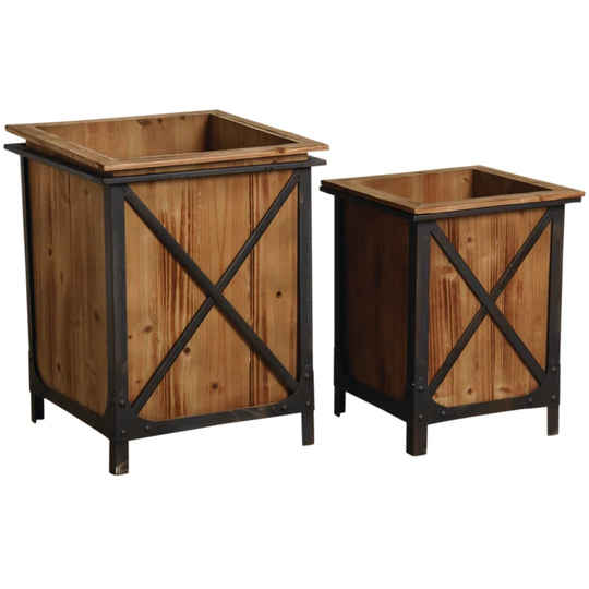 Crewe 2 Piece Planter Box Set