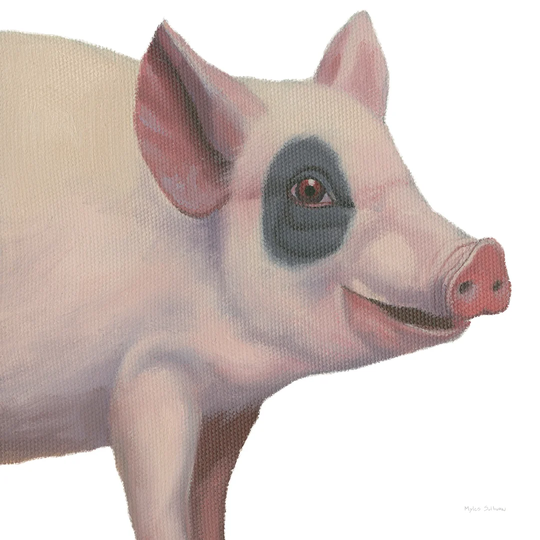Bacon, Bits and Ham II by Myles Sullivan - Wrapped Canvas Painting Print