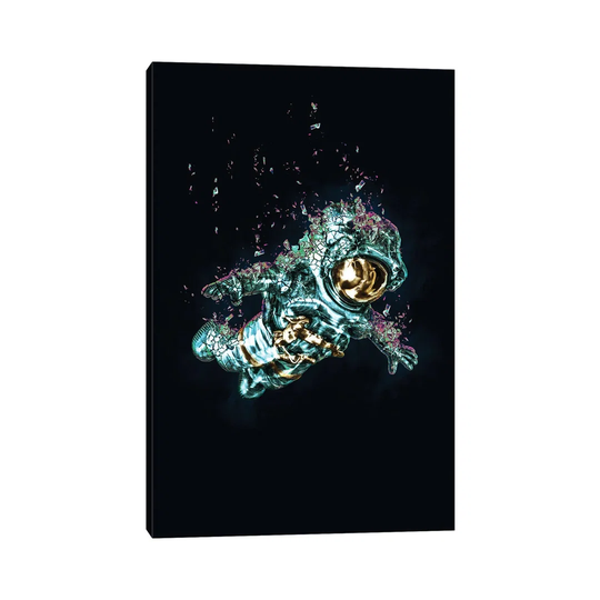 Among Us Coloured by Gab Fernando - Wrapped Canvas Art Prints