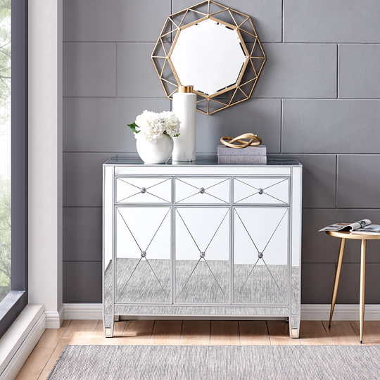 Stgeorge 3 - Door Mirrored Accent Cabinet