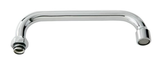 Kitchen Bathroom Faucet Tap Spout Replacement 3/4" BSP 200mm Top Outlet C-type