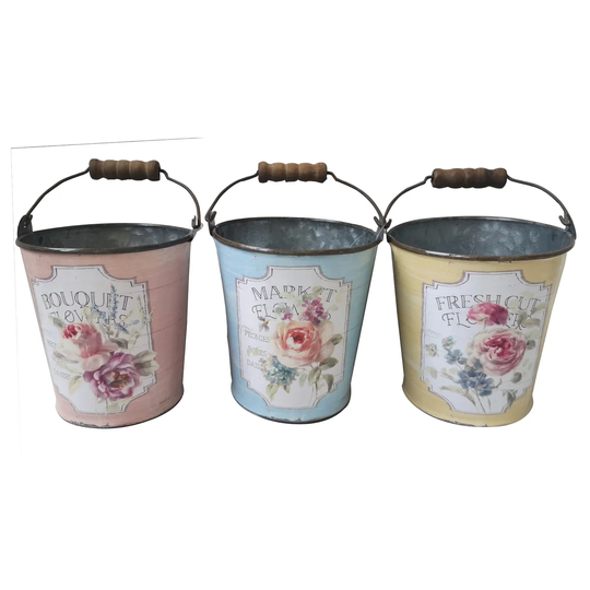 Charette Metal Plant Pot