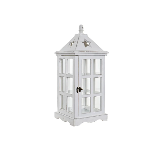 51Cm Glass Tabletop Lantern