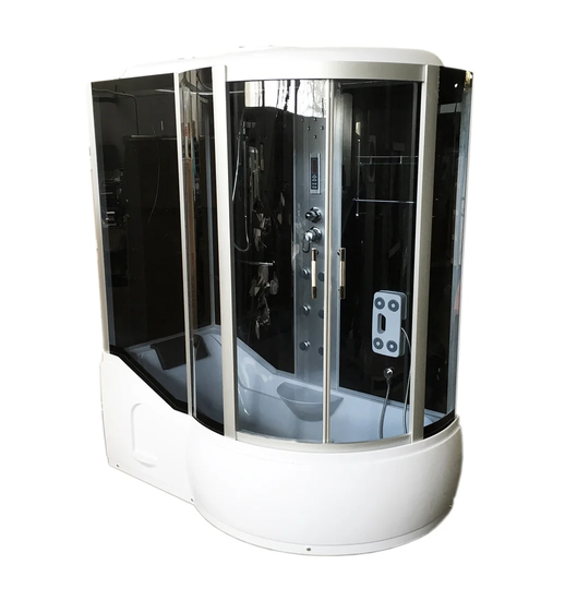 Paradise Bath Tub Spa Whirlpool Shower 170 x 90 x H 220cm Hot Tub Chromotherapy