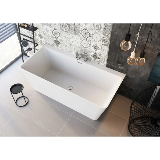 Akatlar 1680 mm x 800 mm Freestanding Double Ended Bathtub