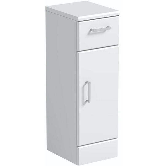Orchard Eden white slimline storage unit 766 x 250mm - White