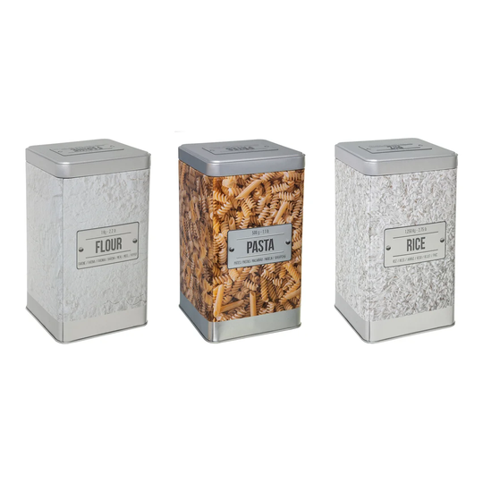 Kitchen Larder 3 Container Food Storage Set
