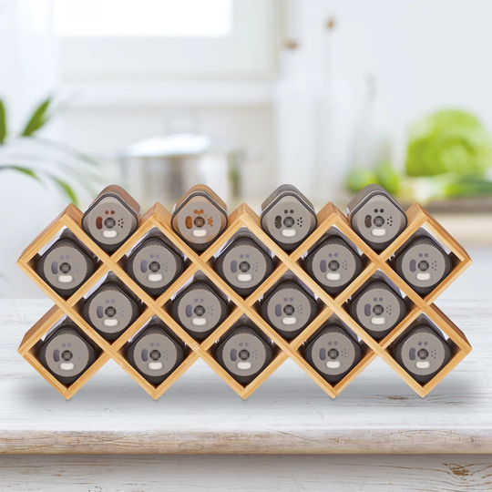 18-Jar Free-Standing Spice Rack