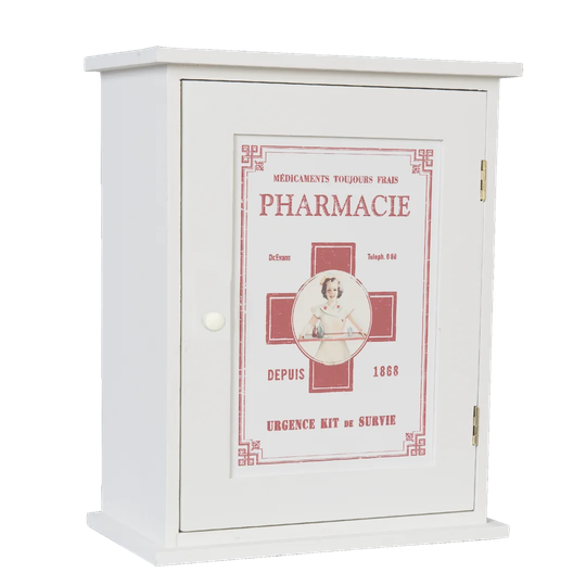 Wrentham 24cm x 30cm Surface Mount Medicine Cabinet