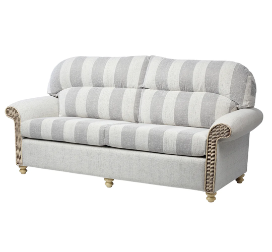 Alison Pillow Back 3 Seater Conservatory Sofa