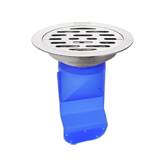 304 Stainless Steel Floor Siphon, Bathroom Deodorant Floor Siphon, Washing Machine Round Floor Drain, Deodorant Silicone Core