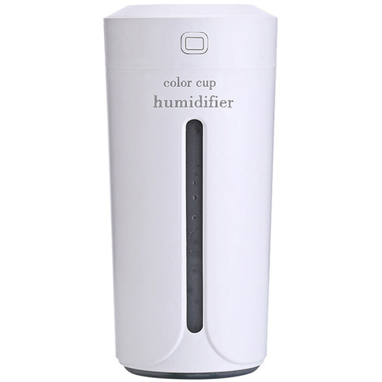 Usb Ultrasonic Home Office Car Humidifier Air Diffuser Purifier Atomizer w led White,model:White