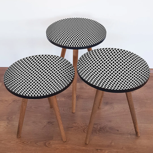 Arvizu 3 Piece Nest of Tables