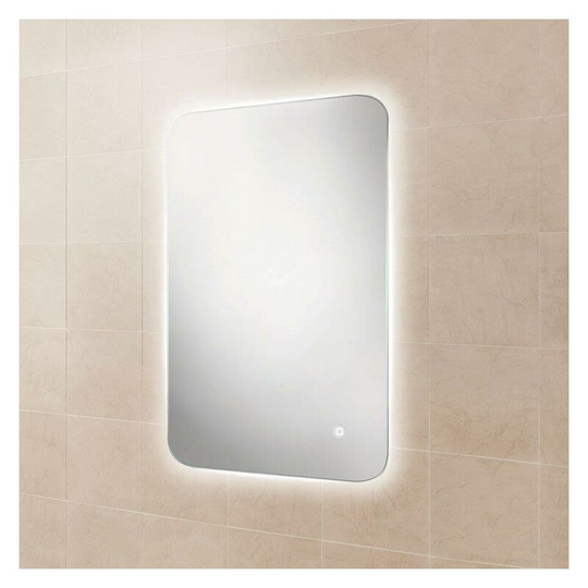HIB - Ambience 50 led Steam Free Bathroom Mirror - 500mm Wide - 79100000 - Clear