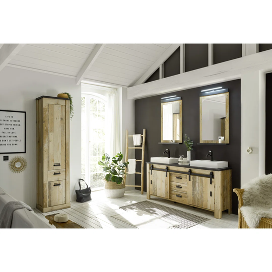 Jackeline 3 Piece Bathroom Furniture Suite Set