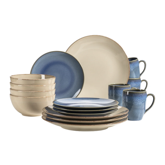 Laly 16 Piece Dinnerware Set, Service for 4