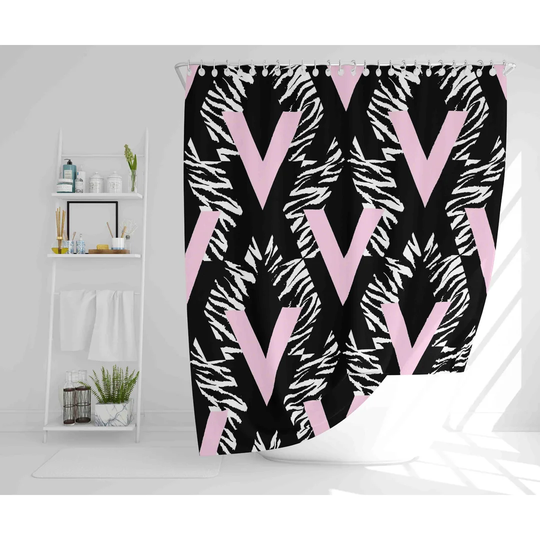 Snari Polyester Shower Curtain