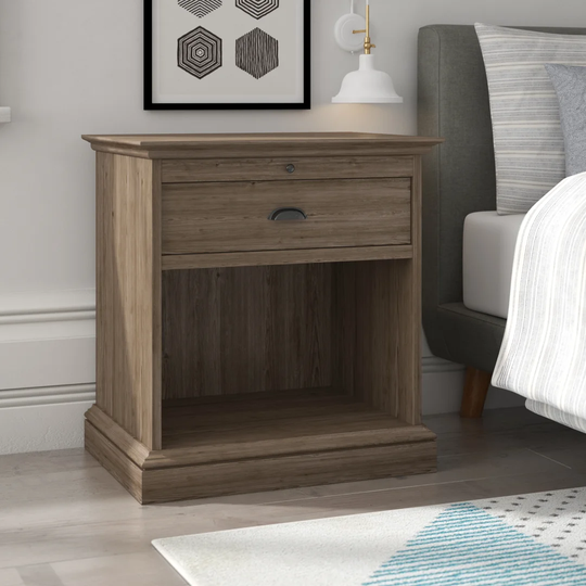 Rockfield 2 Drawer Bedside Table
