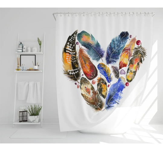 Buckeys Polyester Shower Curtain Set