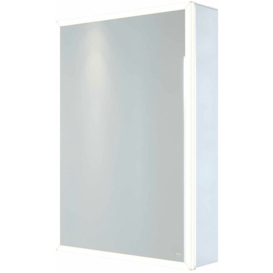 Rak Pisces 1-Door Mirrored Bathroom Cabinet 700mm h x 500mm w