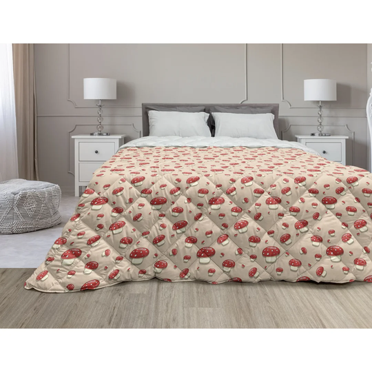 Amanita Mushroom Comforter