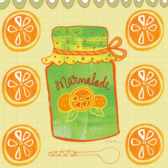 Pretty Jams and Jellies II by Farida Zaman - Wrapped Canvas Painting