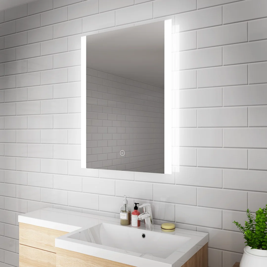 Araujo Lighted Wall Mounted Bathroom Mirror