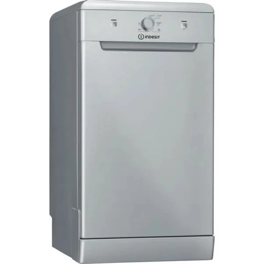 Indesit DSFE1B10SUKN Freestanding Dishwasher - Silver