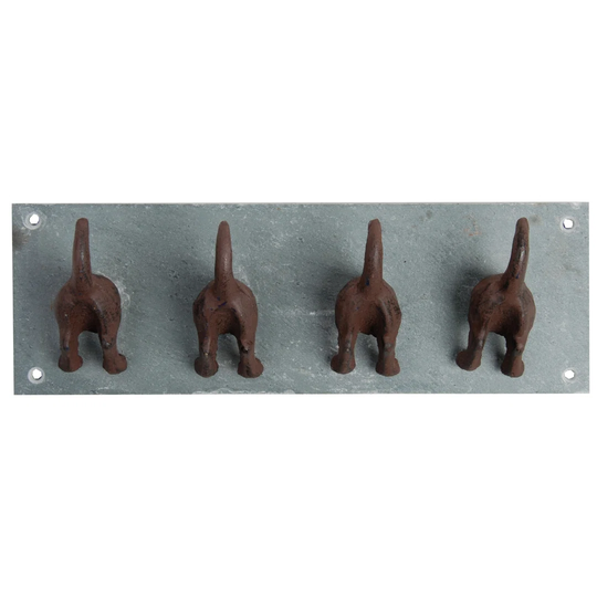 Dog Tail Wall Mounted Coat Hook