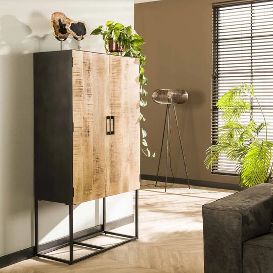 Damiansville Steel 2-Door Cabinet Accent Chest