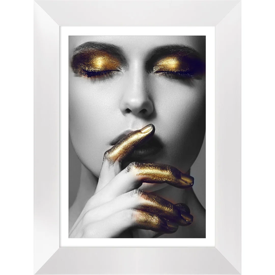 Golden Fingers - Picture Frame Photograph