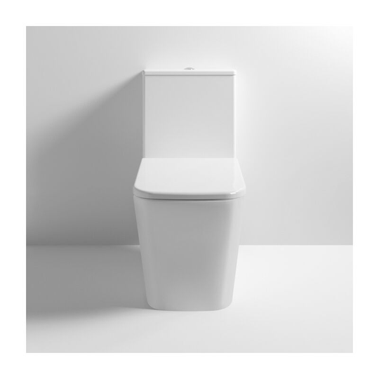 Nuie - Ava Compact Close Coupled Toilet 620mm Projection - Soft Close Seat