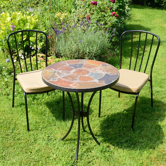 Deasia 2 Seater Bistro Set with Cushions