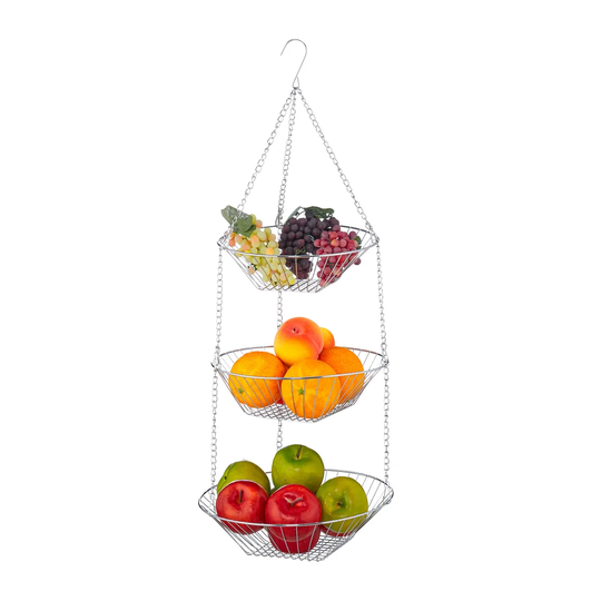 Scrivner Hanging Fruit Basket