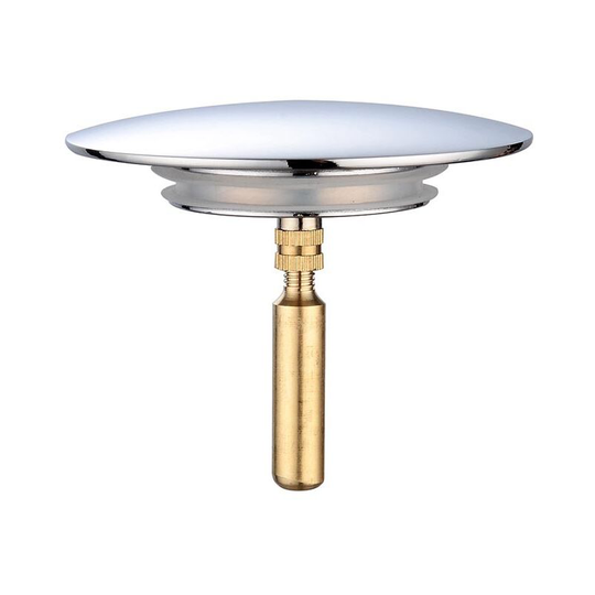 Universal Bathtub Stopper for Bathroom Sink Chrome Finish Stainless Steel Sealing for Betterlife Standard Bathtub