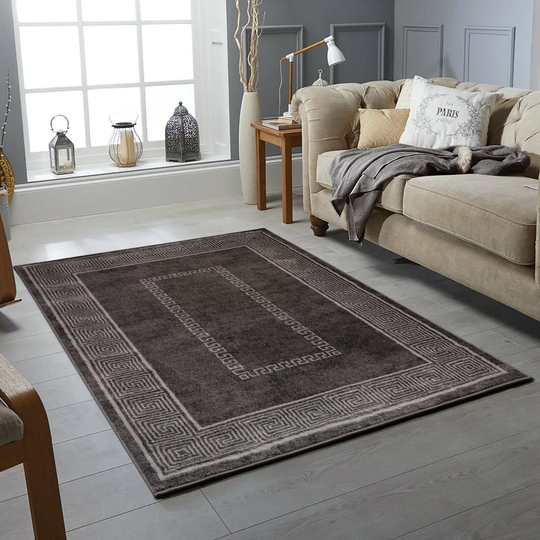 Carina Dhurrie Grey Rug