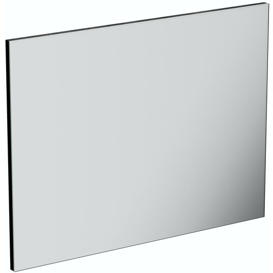 Bergne bathroom mirror 800 x 600mm - Silver/Black - Mode