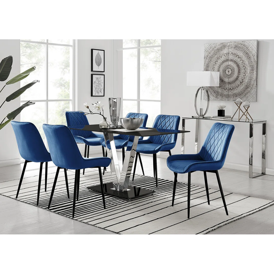 Wakita 6 - Person Dining Set