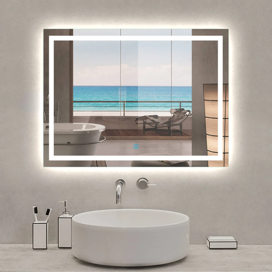 Karle LED Illuminated Bathroom Mirror Fog Free Touch Sensor